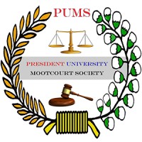 President University Mootcourt Society logo, President University Mootcourt Society contact details