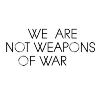 We are NOT Weapons Of War logo, We are NOT Weapons Of War contact details