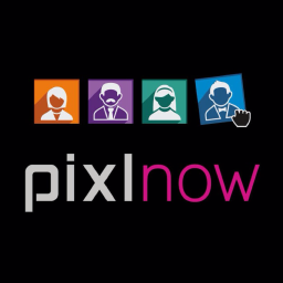 Pixl Now logo, Pixl Now contact details