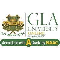 GLA University Online logo, GLA University Online contact details