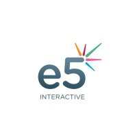 E5 Interactive logo, E5 Interactive contact details