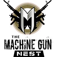 The Machine Gun Nest logo, The Machine Gun Nest contact details