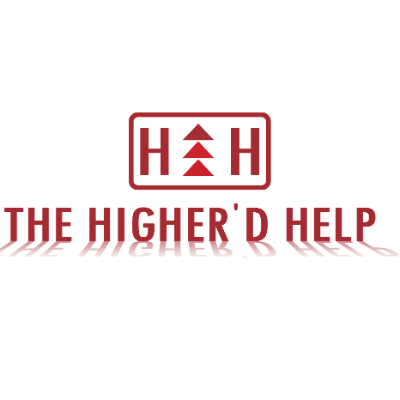 The Higher'D Help logo, The Higher'D Help contact details