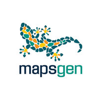 Mapsgen logo, Mapsgen contact details