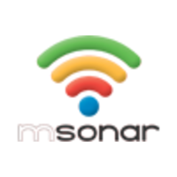 mSonar logo, mSonar contact details