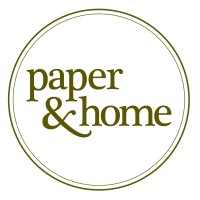 Paper and Home logo, Paper and Home contact details