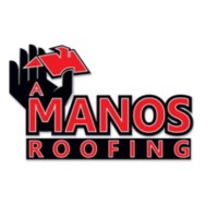 A Manos Roofing logo, A Manos Roofing contact details