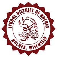 Holmen High School logo, Holmen High School contact details