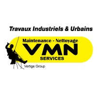 V.M.N Services logo, V.M.N Services contact details