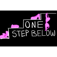 One Step Below logo, One Step Below contact details