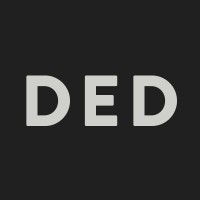 DED logo, DED contact details