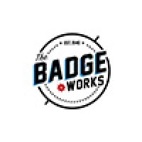 The Badge Works logo, The Badge Works contact details