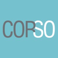 CORSO logo, CORSO contact details