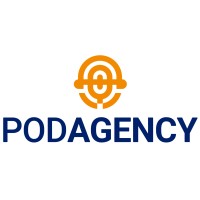 PodAgency logo, PodAgency contact details