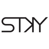 STKY logo, STKY contact details