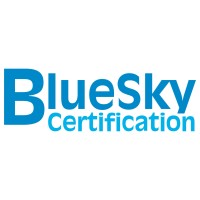 Bluesky Certification logo, Bluesky Certification contact details