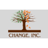 CHANGE logo, CHANGE contact details