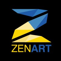 ZenART VR logo, ZenART VR contact details