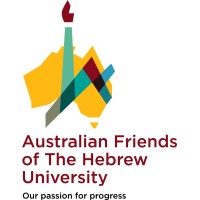 The Australian Friends of the Hebrew University of Jerusalem logo, The Australian Friends of the Hebrew University of Jerusalem contact details