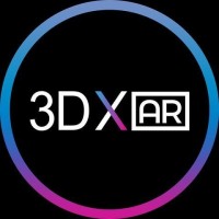 3DxAR logo, 3DxAR contact details