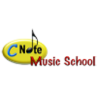 C Note Music School logo, C Note Music School contact details