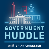 The Government Huddle Podcast logo, The Government Huddle Podcast contact details