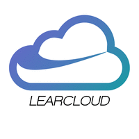 LearCloud logo, LearCloud contact details