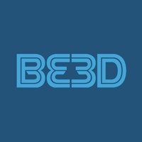 BE3D logo, BE3D contact details