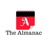 The Almanac logo, The Almanac contact details