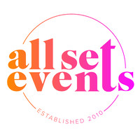 All Set Events logo, All Set Events contact details