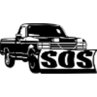 SOS Plowing logo, SOS Plowing contact details