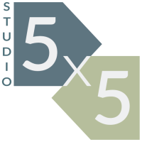 Studio 5x5 logo, Studio 5x5 contact details