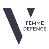 Femme Defence logo, Femme Defence contact details