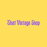 That Vintage Shop logo, That Vintage Shop contact details