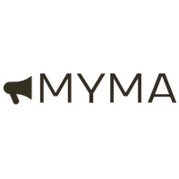 MYMA logo, MYMA contact details