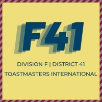 Division F, D41, Toastmasters International logo, Division F, D41, Toastmasters International contact details