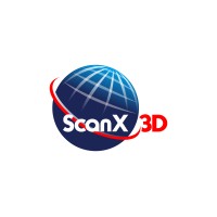 ScanX3D logo, ScanX3D contact details