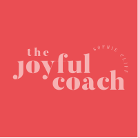 The Joyful Coach logo, The Joyful Coach contact details