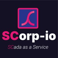 SCorp-io logo, SCorp-io contact details