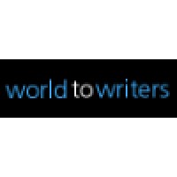 World to Writers logo, World to Writers contact details