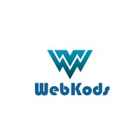 WebKods logo, WebKods contact details