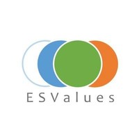 ESValues logo, ESValues contact details