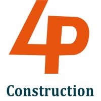 4p construction logo, 4p construction contact details