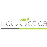 EcoOptica logo, EcoOptica contact details