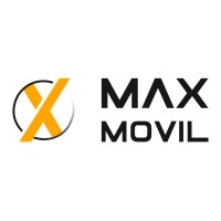 MaxMovil logo, MaxMovil contact details