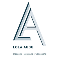 LA Speaking logo, LA Speaking contact details