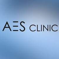 AES clinic logo, AES clinic contact details