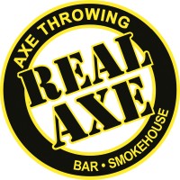 Real Axe - Urban Axe Throwing Smokehouse & Bar logo, Real Axe - Urban Axe Throwing Smokehouse & Bar contact details