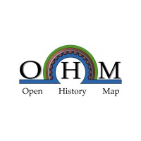 OpenHistoryMap logo, OpenHistoryMap contact details