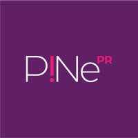 PinePR logo, PinePR contact details